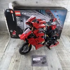 LEGO TECHNIC: Ducati Panigale V4 R (42107) 99% Complete W/ Box No Manual Read