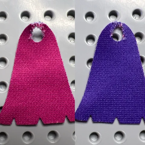 LEGO 61547 Mini Doll Dark Purple Magenta Bell Shaped Cape Frozen Anna dis126