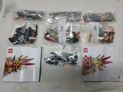 LEGO Icons Dried Flower Centerpiece Set 10314 99% Complete Read