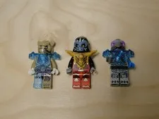 Lego Legends of Chima Gorzon Strainor Vardy Mini Figures Lot of 3