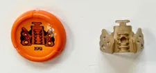 Bionicle Kanohi Gold Vahi Mask of Time and Vahi Disc