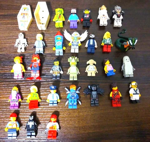 LEGO Minifigure Set of 29 Lot Bulk Sale Tutankhamun Spider Man Venom HarryPotter