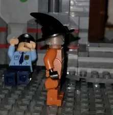 Posable Lego Batman 2006 Scarecrow Custom 