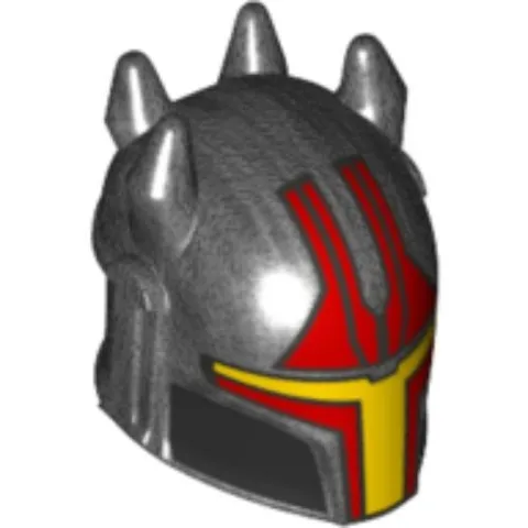 LEGO® Part 78645pb01 - Minifigure, Headgear Helmet with Horns (gar saxon)