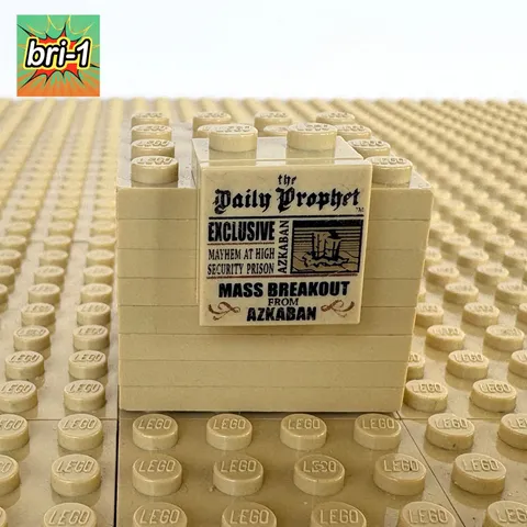 LEGO Harry Potter: 2 x 2 Daily Prophet Azkaban Mass Breakout, 3068pb0345, 10217