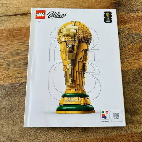 LEGO 43020 Instructions FIFA Official World Cup Trophy Instructions No Bricks