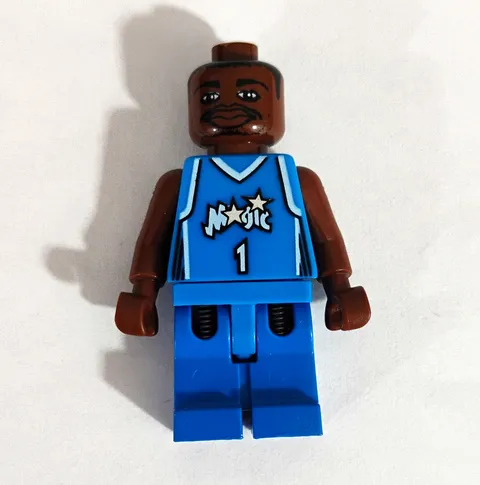 LEGO Tracy McGrady Orlando Magic #1 Basketball Minifigure NBA Collectors #8
