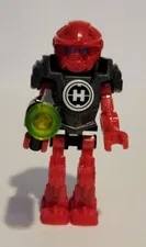 Lego Hero Factory Furno Minifigure - Bright Blue Head hf003 (44018) (44021)