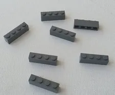 NEW LEGO 7X 1X4 BRICK #3010.