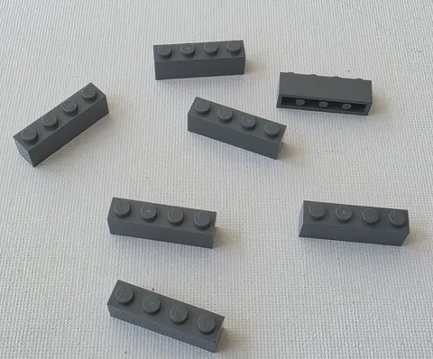 NEW LEGO 7X 1X4 BRICK #3010.