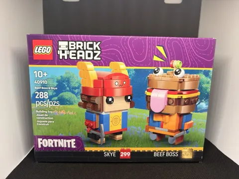 Lego 40910 Fortnite Brick headz Beef Boss & Skye Insiders NEW & SEALED - IN HAND