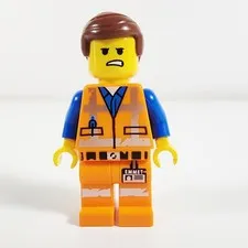 Lego Emmet Minifigure Angry The Lego Movie 2 70821 70842 70931 tlm142