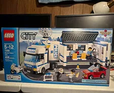 LEGO City Police Mobile Police Unit 7288 Complete Set 408 pcs NEW SEALED