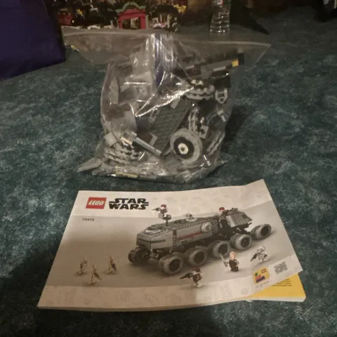 LEGO Star Wars Republic Juggernaut 75413 Loose parts with Instructions READ DESC