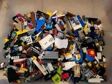 5 LB Genuine LEGO Bulk Lot Mixed Bricks Parts Pieces Exact Lot Shown