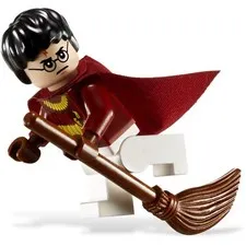 LEGO Harry Potter Minifigure Dark Red Quidditch Uniform Genuine 4737