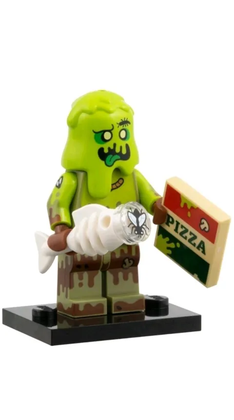 LEGO  Series 29 Collectible Minifigures 71052 - Trash Monster (Scanned To Check)