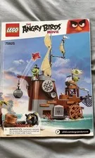 Lego Angry Birds Piggy Pirate Ship Instructions Only