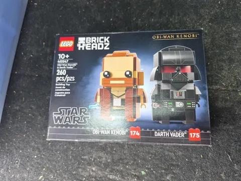 LEGO 40547 BrickHeadz Star Wars Obi-Wan Kenobi Darth Vader NEW Sealed RETIRED