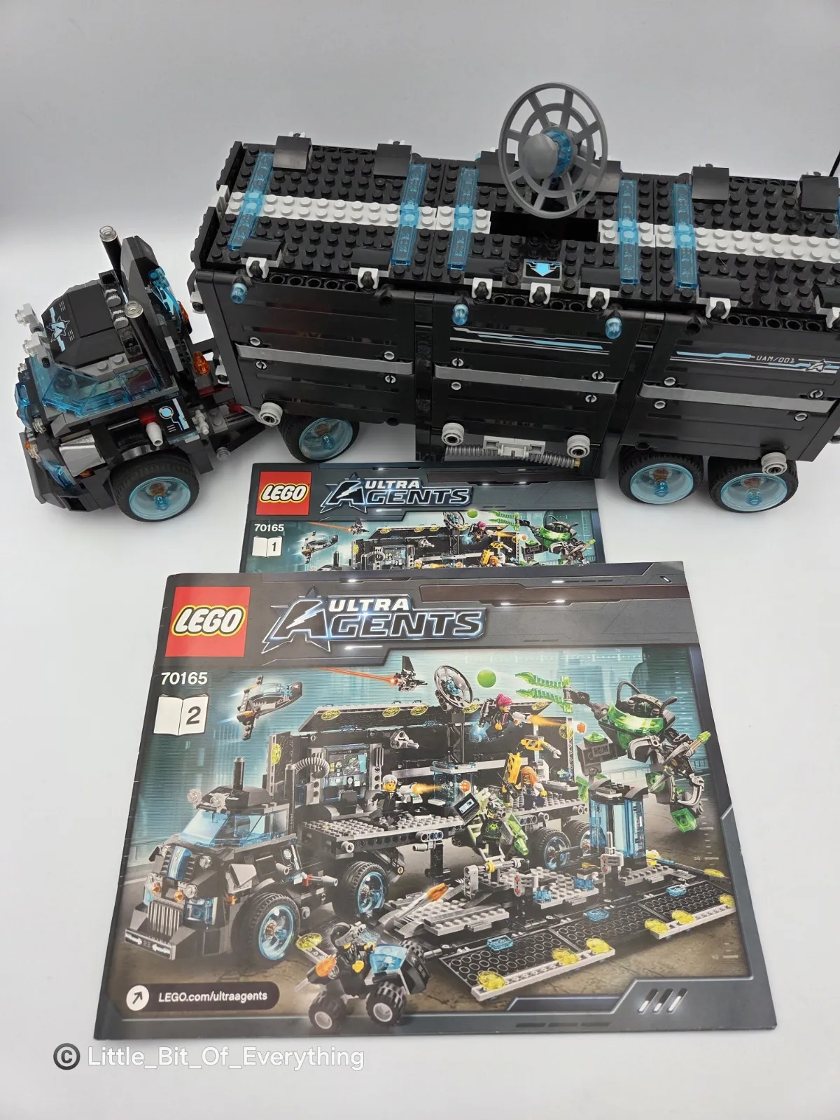 LEGO® Ultra Agents: Mission HQ (#70165) - About 95% Complete But No Minifigures