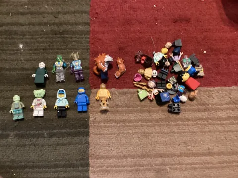 Lego Mixed Parts and Minifigures Lot, Includes Hidden side,  Harry Potter, Etc.