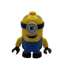 LEGO Minifigure Minions Rise of Gru Minion Stuart Blue Overalls mnn005 Set 75549