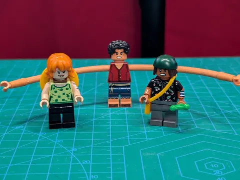 LEGO 75638 Luffy Stretched Arms /Nami/Usopp Minifigures Lot New