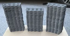 LEGO Train Tracks |  68 pcs | Dark Gray | 48 Curved | 20 Straight