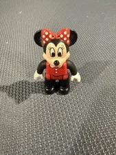 Lego Duplo Figure Minnie Mouse red/black No Skirt