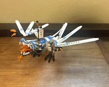 LEGO NINJAGO - Ice Dragon Attack set 2260, 158 pcs, year 2011