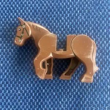 Brown Lego Horse