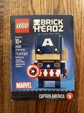 CAPTAIN AMERICA - Lego BRICK HEADZ 41589 - Marvel Comics SUPER HERO Building Set