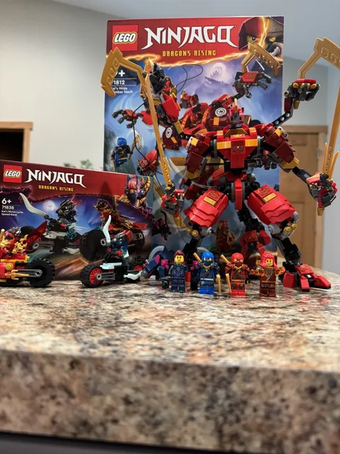 LEGO NINJAGO: Kai's Ninja Climber Mech 71812 *RETIRED* + 71838 LEGO LOT. 