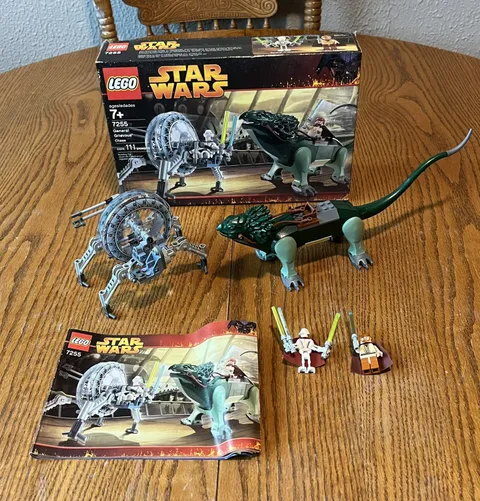 COMPLETE LEGO Star Wars 7255 General Grievous Chase