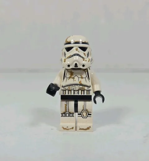 Lego Sandtrooper Minifigure 9490 Star Wars White Pauldron Stormtrooper