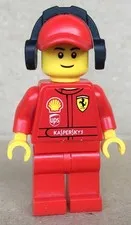 LEGO® - Minifigure Ferrari Marshall Shell UPS Santander Kaspersky 40194 - rac056