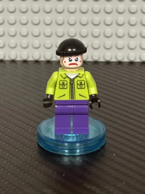 LEGO JOKER HENCHMAN 6863 Green lime shirt minifigure kid build toy set piece
