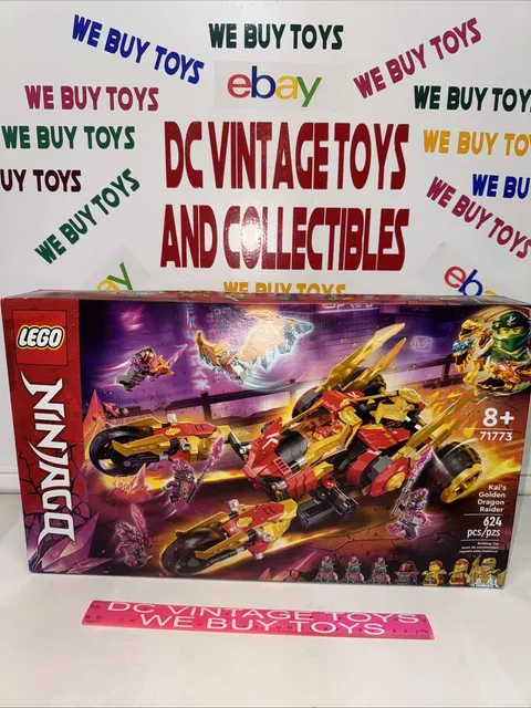 LEGO Ninjago: (71773) Kai's Golden Dragon Raider - NEW / Sealed 🔥