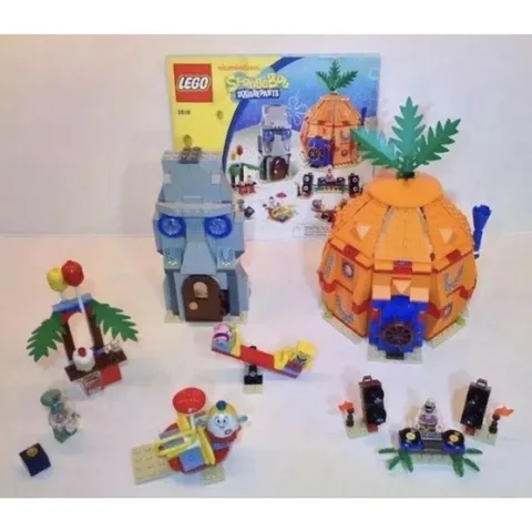 LEGO Spongebob Squarepants 3818 Bikini Bottom Undersea Party Complete No Box