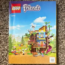 LEGO Friends 41703 Friendship Tree House Manual & Mixed Pieces Bulk Lot