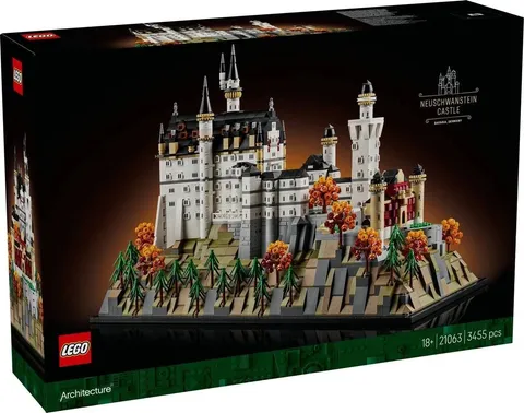 Lego Architecture Neuschwanstein Castle - #21063 - Sealed 2026