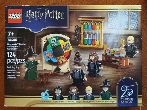 LEGO Harry Potter Hogwarts Castle Sorting Hat Ceremony 76460 124 pcs Ages 7+ NEW
