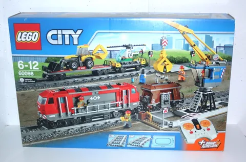 LEGO ® City Railway 60098 Freight Train with Crane Bulk Car NEW ORIGINAL PACKAGING MISB 2015
