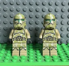 LEGO Star Wars Minifigures 41st Kashyyyk Clone Troopers Lot of 2