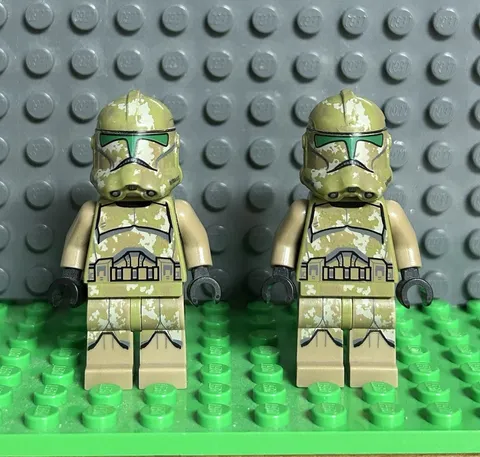 LEGO Star Wars Minifigures 41st Kashyyyk Clone Troopers Lot of 2