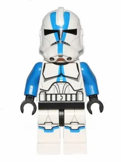 LEGO® Minifigure Star Wars sw0445 Clone Trooper 501st Legion (Phase 2) Blue Arms