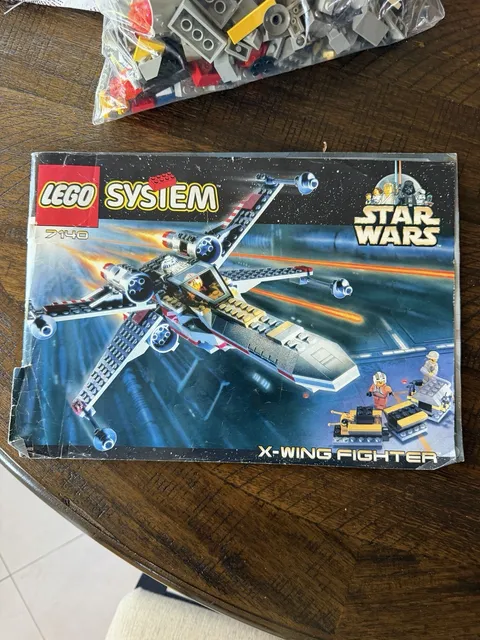 Lego Star Wars: X-Wing Fighter 7140 100% Complete NO BOX