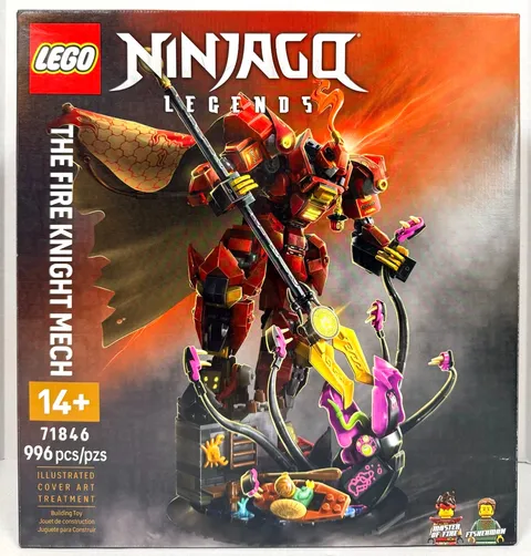 LEGO 71846 Ninjago Legends The Fire Knight Mech New Sealed Retired NISB