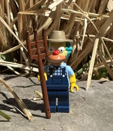 LEGO Simpsons farmer Krusty Minifigure 10352