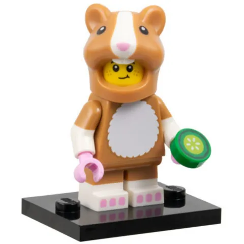 new LEGO Series 27 Collectible Minifig - Boy in Hamster Costume